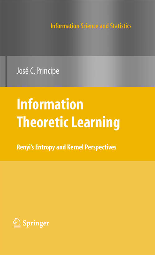 Book cover of Information Theoretic Learning