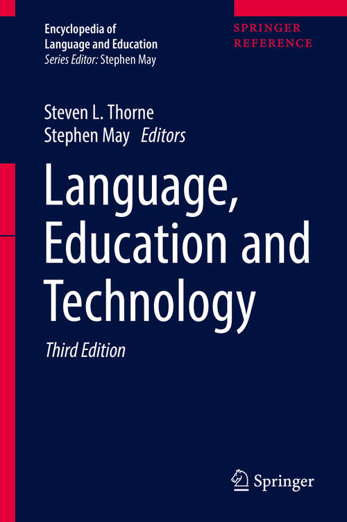 Book cover of Language, Education and Technology