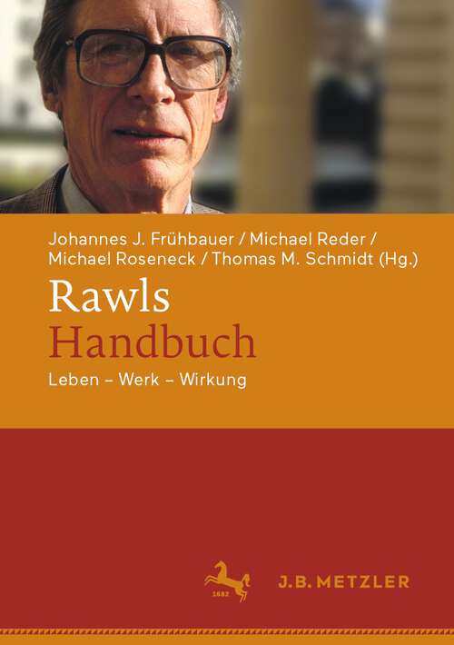 Book cover of Rawls-Handbuch: Leben – Werk – Wirkung (1. Aufl. 2023)