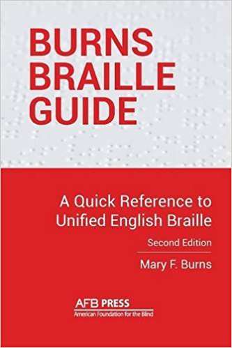 Book cover of Burns Braille Guide