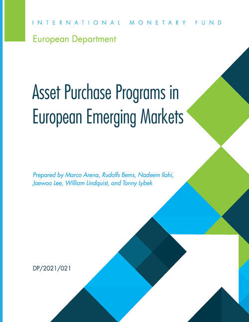 Asset Purchase Programs in European Emerging Markets (Departmental Papers)