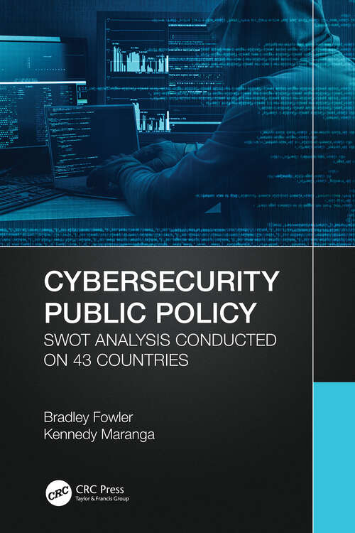Book cover of Cybersecurity Public Policy: SWOT Analysis Conducted on 43 Countries