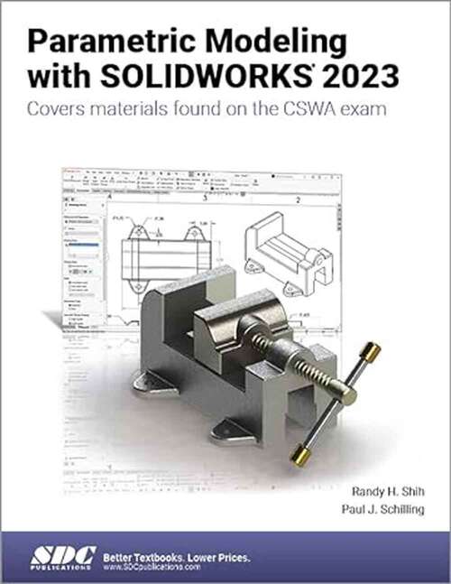 Book cover of Parametric Modeling with Solidworks 2023