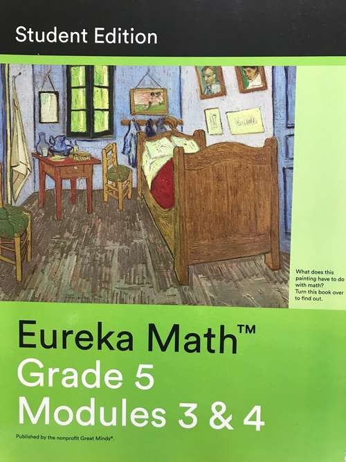 Book cover of Eureka Math, Grade 5, Modules 3 & 4 (Student Edition)