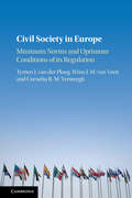 Civil Society in Europe: Minimum Norms and Optimum Conditions of its Regulation
