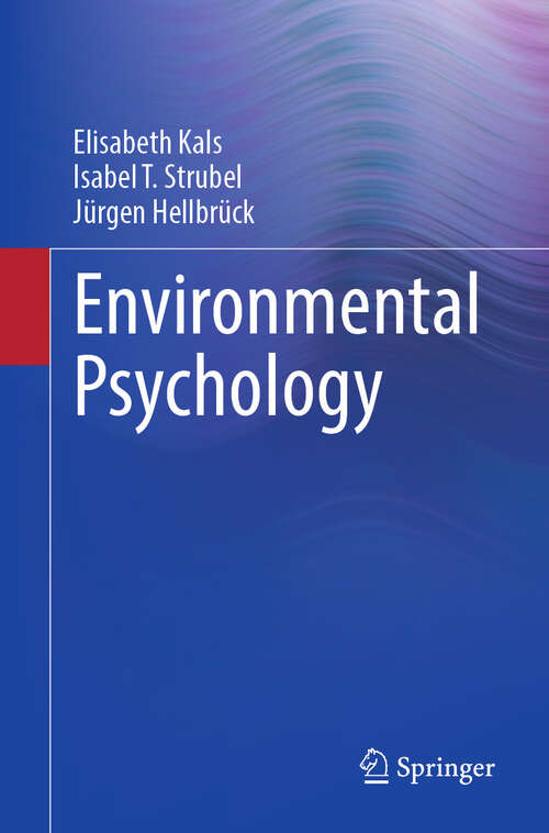 Book cover of Environmental Psychology