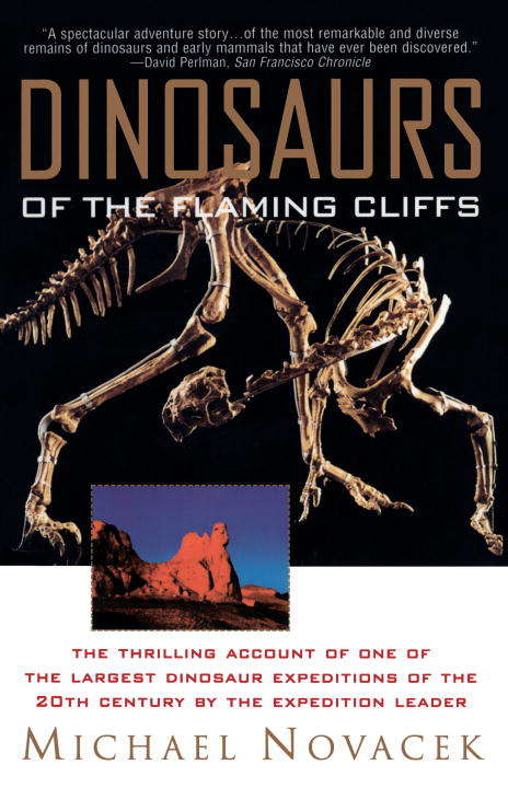 Book cover of Dinosaurs of the Flaming Cliff
