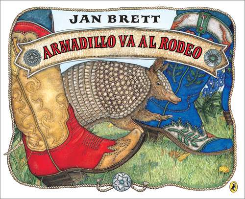 Book cover of Armadillo va al rodeo