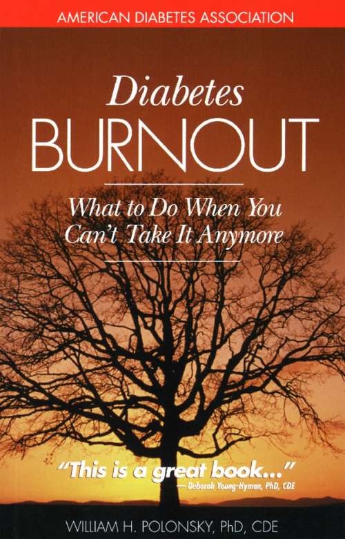 Book cover of Diabetes Burnout