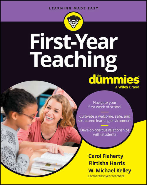 Book cover of First-Year Teaching For Dummies (2)