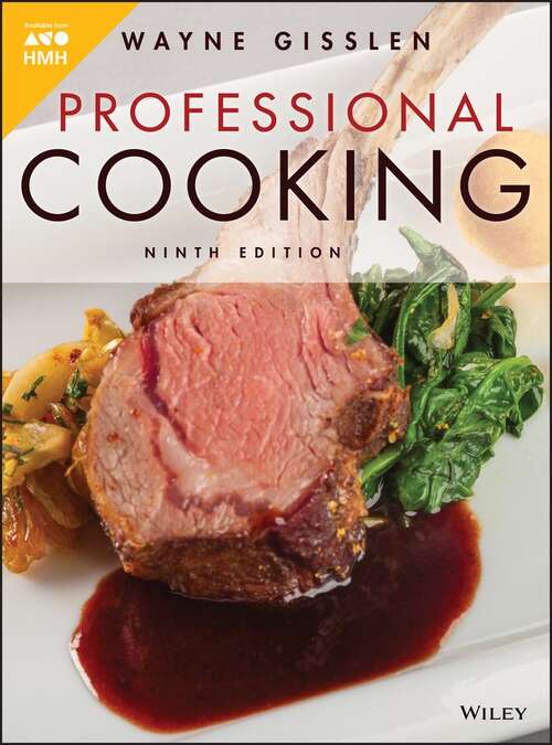 Book cover of Professional Cooking (Ninth Edition)