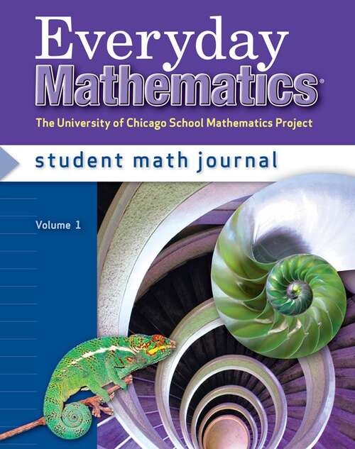 Book cover of Student Math Journal Volume 1 (Third Edition) (Everyday Mathematics® Grade 6)