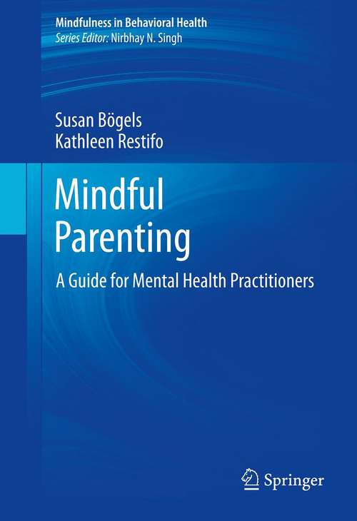 Book cover of Mindful Parenting