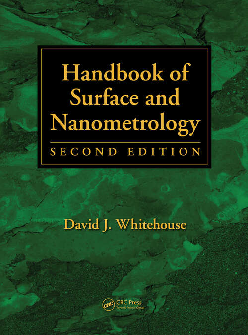 Book cover of Handbook of Surface and Nanometrology