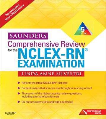 Book cover of Saunders Comprehensive Review for the NCLEX-RN® Examination