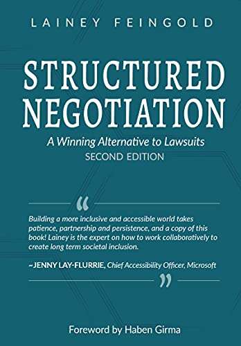 Book cover of Structured Negotiation: A Winning Alternative to lawsuits (Second Edition)