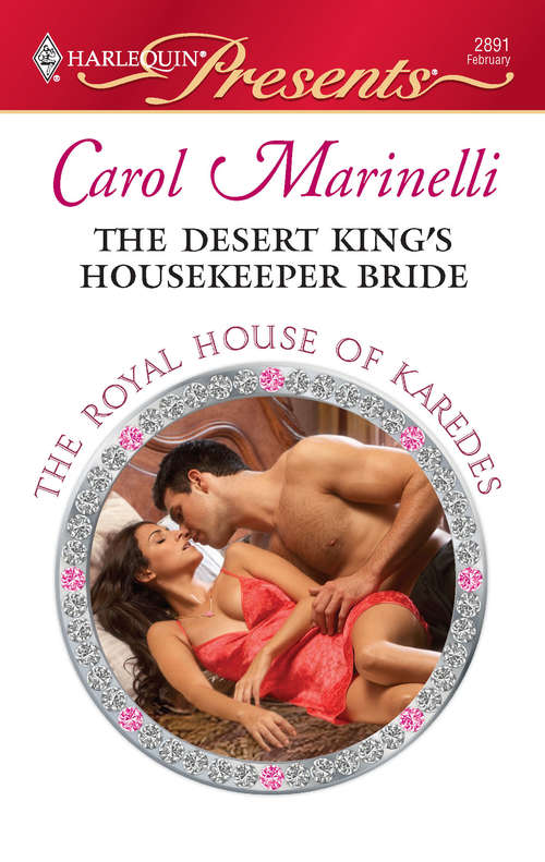 Book cover of The Desert King's Housekeeper Bride