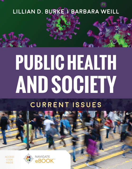 Book cover of Public Health and Society: Current Issues