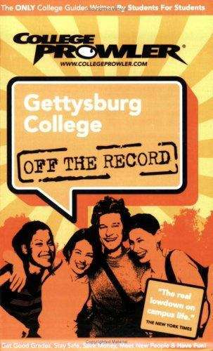 Book cover of Gettysburg College (College Prowler)