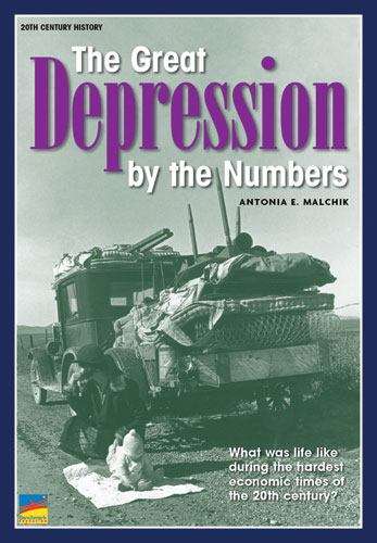 Book cover of The Great Depression by the Numbers