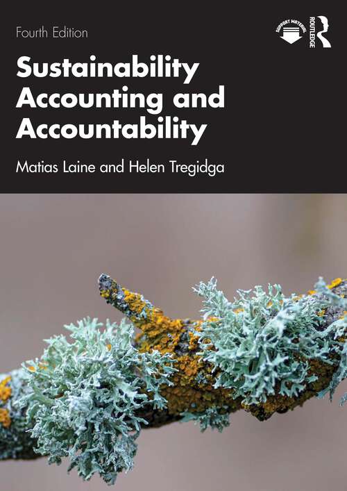 Book cover of Sustainability Accounting and Accountability (4)