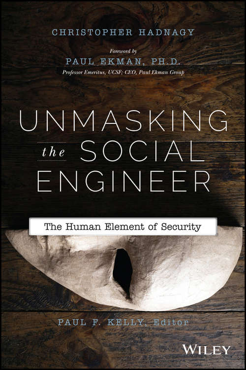 Book cover of Unmasking the Social Engineer