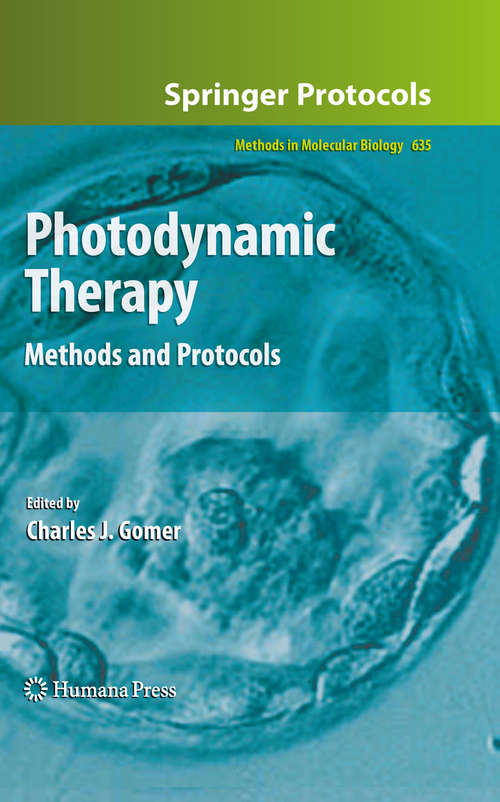 Book cover of Photodynamic Therapy