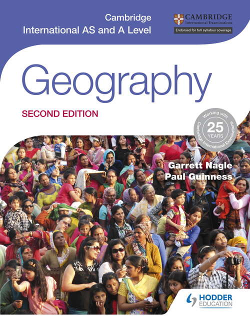 Book cover of Cambridge International AS and A Level Geography second edition