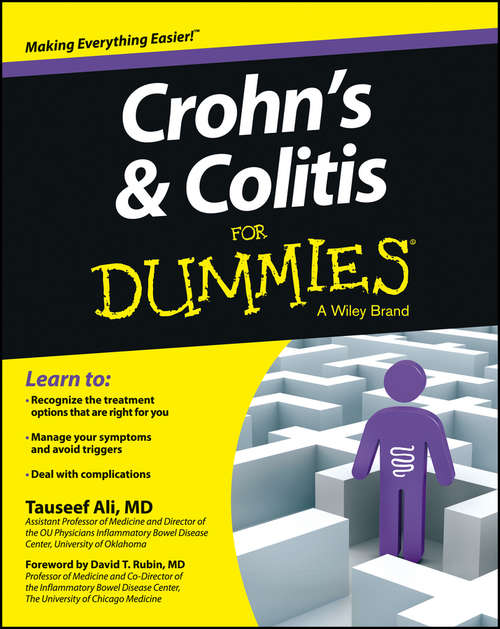 Book cover of Crohn's and Colitis For Dummies