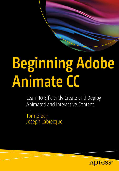 Book cover of Beginning Adobe Animate CC