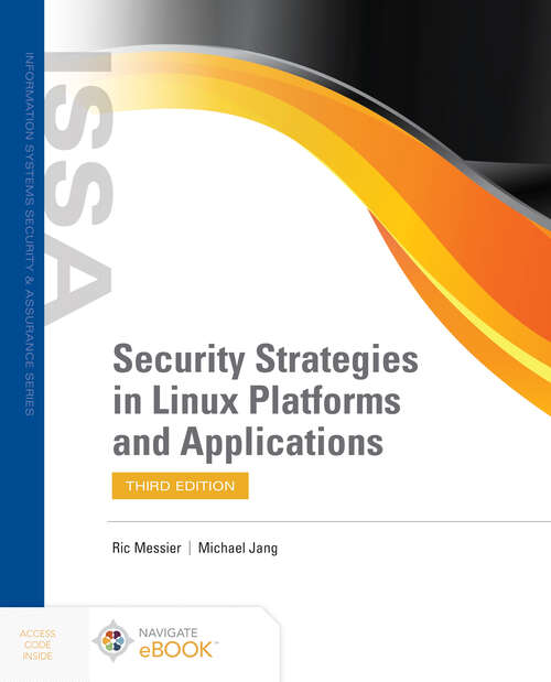 Book cover of Security Strategies in Linux Platforms and Applications