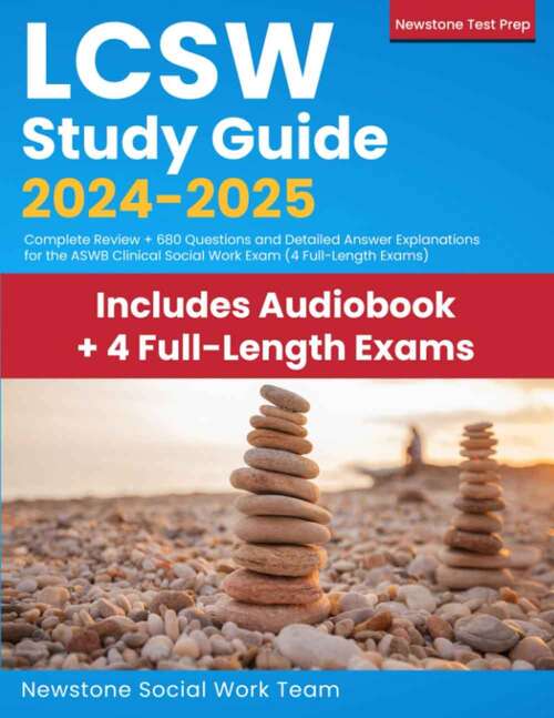 Book cover of LCSW Study Guide 2024-2025