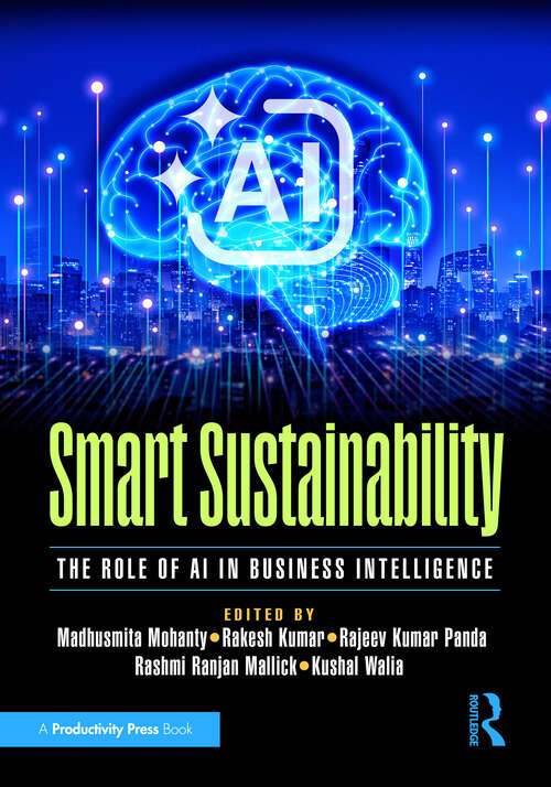 Book cover of Smart Sustainability: The Role of AI in Business Intelligence (1)
