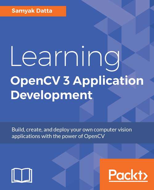 Book cover of Learning OpenCV 3 Application Development