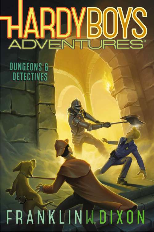 Book cover of Dungeons & Detectives (Hardy Boys Adventures #19)