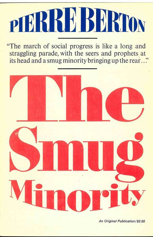 Book cover of Smug Minority