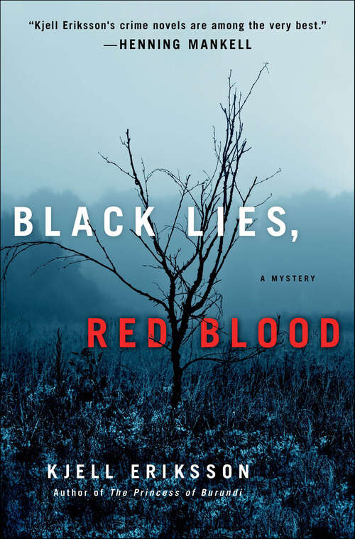 Book cover of Black Lies, Red Blood: A Mystery (Ann Lindell Mysteries)