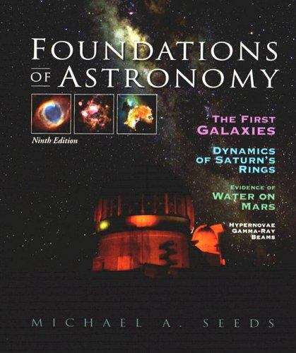 Book cover of Foundations Of Astronomy