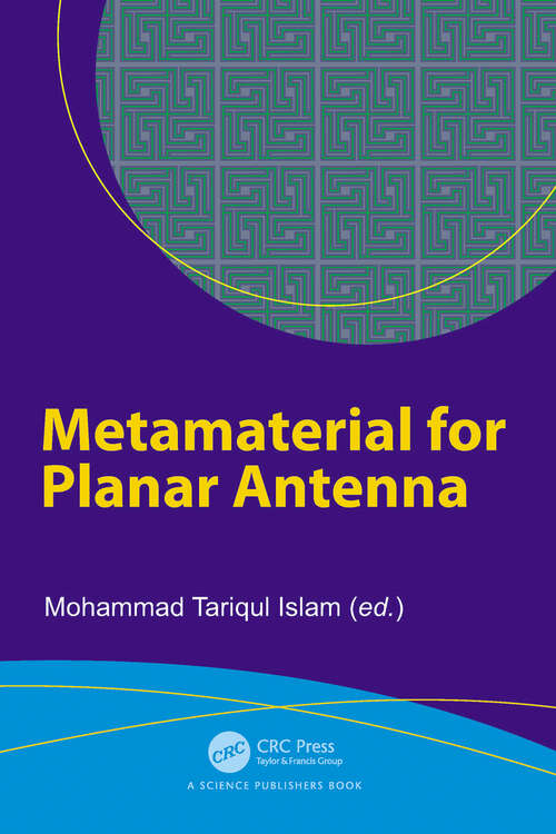 Book cover of Metamaterial for Planar Antenna (1)