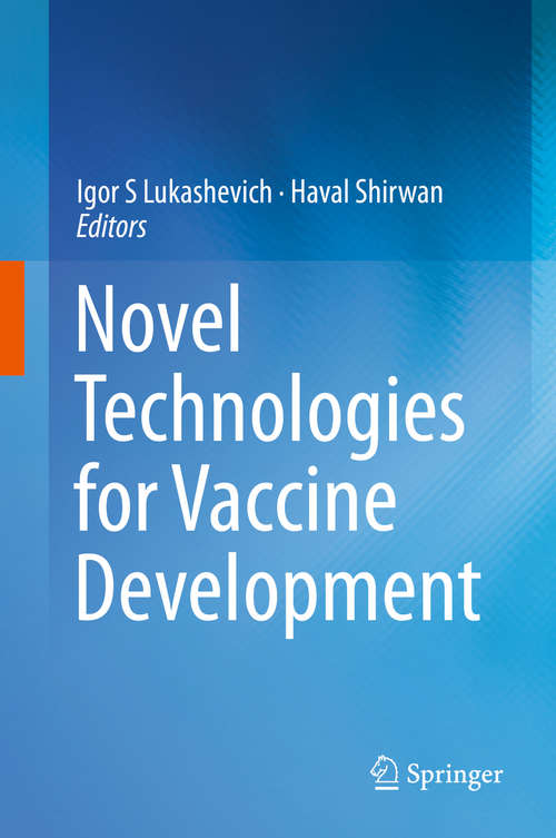 Book cover of Novel Technologies for Vaccine Development