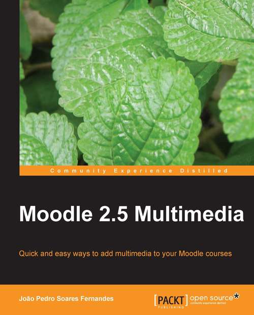 Book cover of Moodle 2.5 Multimedia