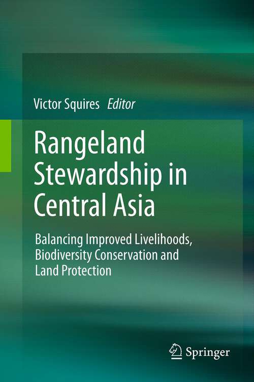 Book cover of Rangeland Stewardship in Central Asia