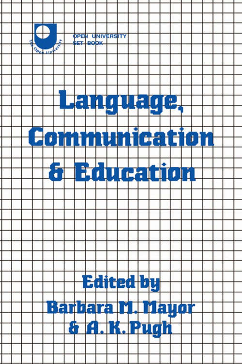 Book cover of Language, Communication and Education
