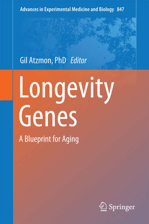 Book cover of Longevity Genes