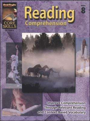 Book cover of Core Skills: Reading Comprehension, Grade 8