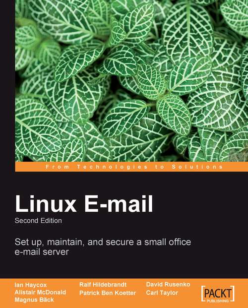 Book cover of Linux Email