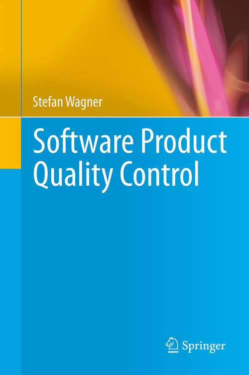 Book cover of Software Product Quality Control