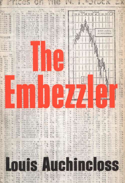 Book cover of Embezzler