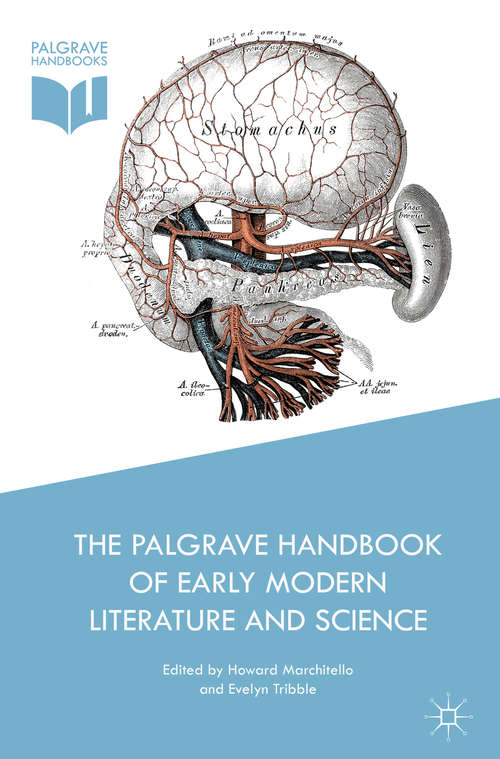 Book cover of The Palgrave Handbook of Early Modern Literature and Science