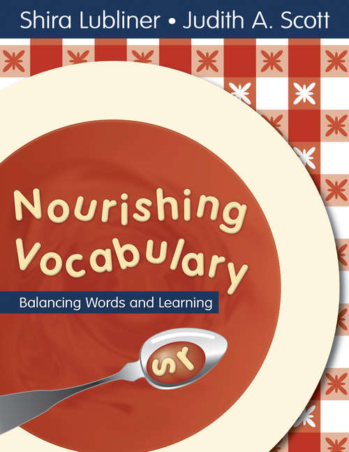 Book cover of Nourishing Vocabulary: Balancing Words and Learning